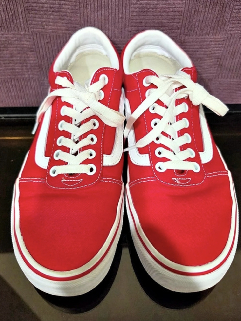 Vans Old Skool Sneakers Red White